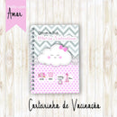 Arquivo Digital Caderneta De Vacina Chuva De Amor Menina