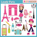 13 Kits Scrapbook Paris Papel Digital 355 Imagens + Brinde