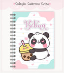 Caderno Cute Menina 2 - Arquivo Digital
