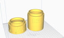 Mate Yerbera Set Boca Bombonera Archivo Stl Para Impresora3d