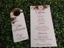 Arquivo Corte Convite Silhouette Casamento Marsala Studio