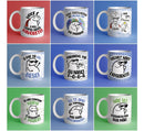 Pacote Artes Caneca Dia Dos Pais Flork 18 Arquivos Pdf Jpg