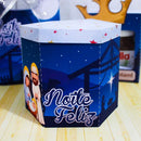 Arquivo De Corte Natal Biblica Caixa Panetone 250gr