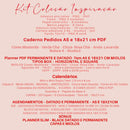 Arquivos Encadernação Agendas Planner Caledário Coleção Full