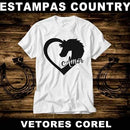 Estampas Country Rodeio Cavalo Sublimação Corel Mockups