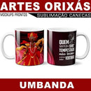 Artes Canecas Umbanda Orixás Editávies Sublimação Mockups