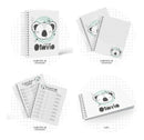Arquivo Digital Kit Livro Do Bebê Bichinhos Escandinavos
