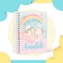 Arquivo Digital Caderneta De Vacina Bebê Arco-íris Menina