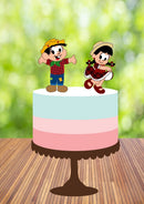 Topo De Bolo Junino Bento E Rosinha - Arquivo Digital
