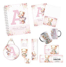 Arquivo Combo Encadernação Baby Ursinha Rosa