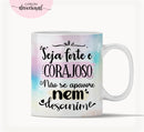 Planner Devocional  Seja Forte E Corajoso  - Arquivo Digital