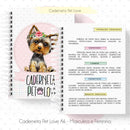 Arquivos Encadernação Caderneta Saúde Cão Gato Pet Love