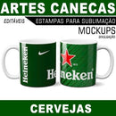 Estampas Canecas Cervejas Sublimação Mockups Estampas