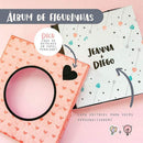 Arquivo Digital Dia Dos Namorados Livro A5 Nossa História