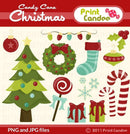 Natal Kit Digital Scrap Personalizado Digital Arquivo 69