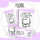 Arquivo Digital Bento Flork Planner Agenda Bloco