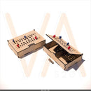 Vetor, Caixa Truco, Articulada, Cnc Laser