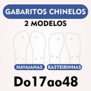 Sublimação-gabaritos-de-chinelos Cdr E Pdf Do 17 Ao 48