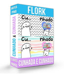 Pack  Artes Para Canecas Sublimação Flork Cunhada E Cunhado