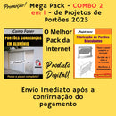 Pack De Projetos De Portões Basculantes E Corrediços - 2023
