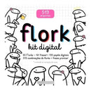 +d 500 Flork Bento Meme Kit Digital Promoção Frete Grátis