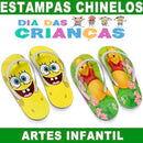 Estampas Dia Das Crianças Chinelos Sublimação Infantil