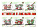 Pacote Artes Para Canecas Flork Natal + Mockups
