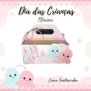 Kit Dia Das Crianças Polvinho Menina - Arquivo Digital