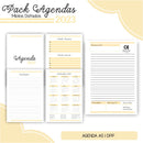 Arquivo Digital Miolos De Agendas Colorido 2023