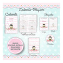 Arquivo Digital Capa Caderneta De Vacina Kit Abelhinha Rar