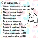 Arte Digital Kit Flork Apaixonados Ana Flor