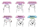 Profissões Flork Bento Meme Com + De 250 Arquivos