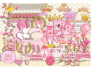 Kit Digital Ursinha Princesa Rosa (01)