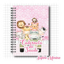 Arquivo Digital Caderneta De Vacina Safari Menina Rar Cute