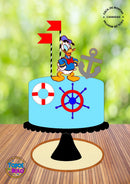 Arquivo De Corte Topo De Bolo Pato Donald