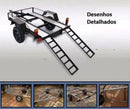 Projetos De Carretinhas, Reboques, Carga, Carros, Motos