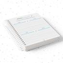 Caderno De Memórias Afetivas Azul - Arquivo Digital