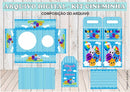 Arquivo Digital Kit Cineminha Bolofofo Azul Jpeg / Pdf