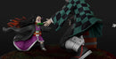 Kimetsu No Yaiba Tanjiro Y Nesuko Chibi Stl Obj Impresión 3d