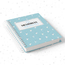 Caderno De Memórias Afetivas Azul - Arquivo Digital