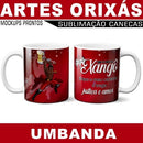 Pacote Artes Estampas Sublimação Canecas Umbanda Orixás
