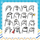 Kit Digital Flork Bento Dia Dos Pais Meme Arquivo Png Lt18