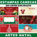 Estampas Canecas Natal 300 Artes Prontas Jpg Papai Noel