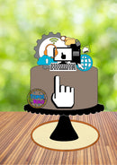 Topo De Bolo Suporte Informática - Arquivo Digital