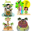 Arquivo Corte Topo De Bolo - Hawaiana 04 Temas Combo
