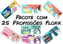 25 Artes Profissões Flork Para Canecas