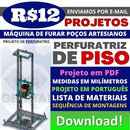 Projeto Perfuratriz Máquina De Perfurar Poços Artesianos P