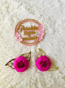 Arquivo De Corte Topo De Bolo Circular Flores 03