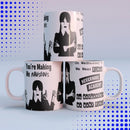 24 Artes Caneca Wandinha Jenna Ortega Em Jpg