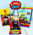 Arquivo De Corte Super Heróis Cute 3 Studio E Pdf